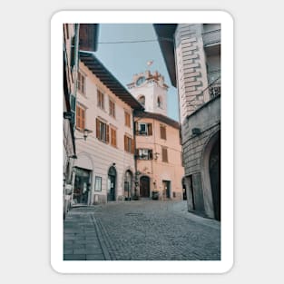 Italian Village Photograph Sticker